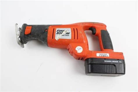 reciprocating saw black and decker|black and decker firestorm sawzall.